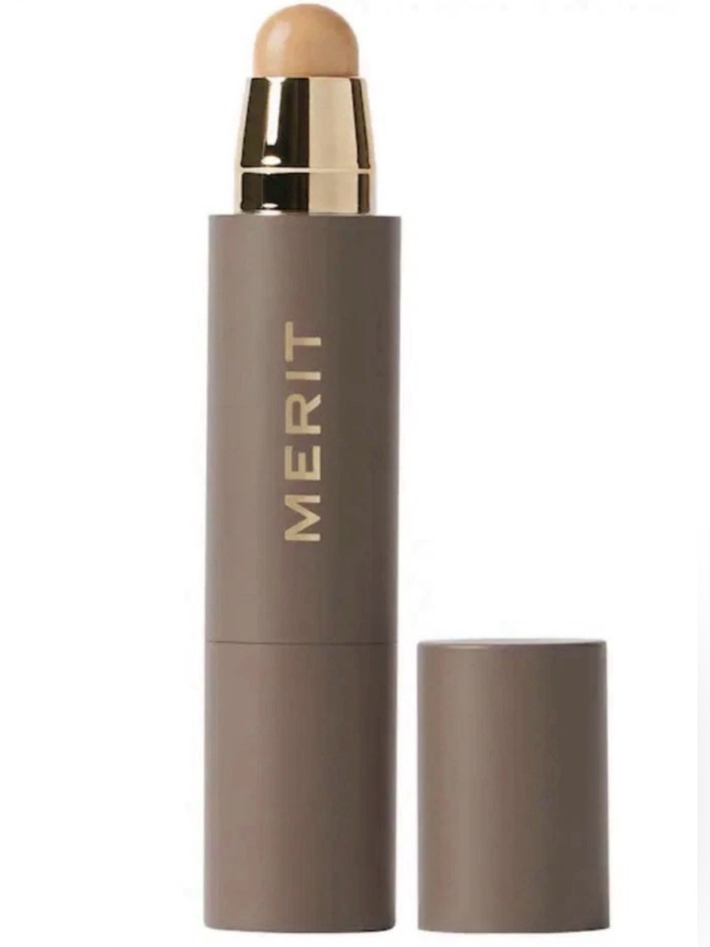 MERIT The Minimalist Perfecting Complexion and Concealer Stick ~ 0.23 oz.(Ecru)